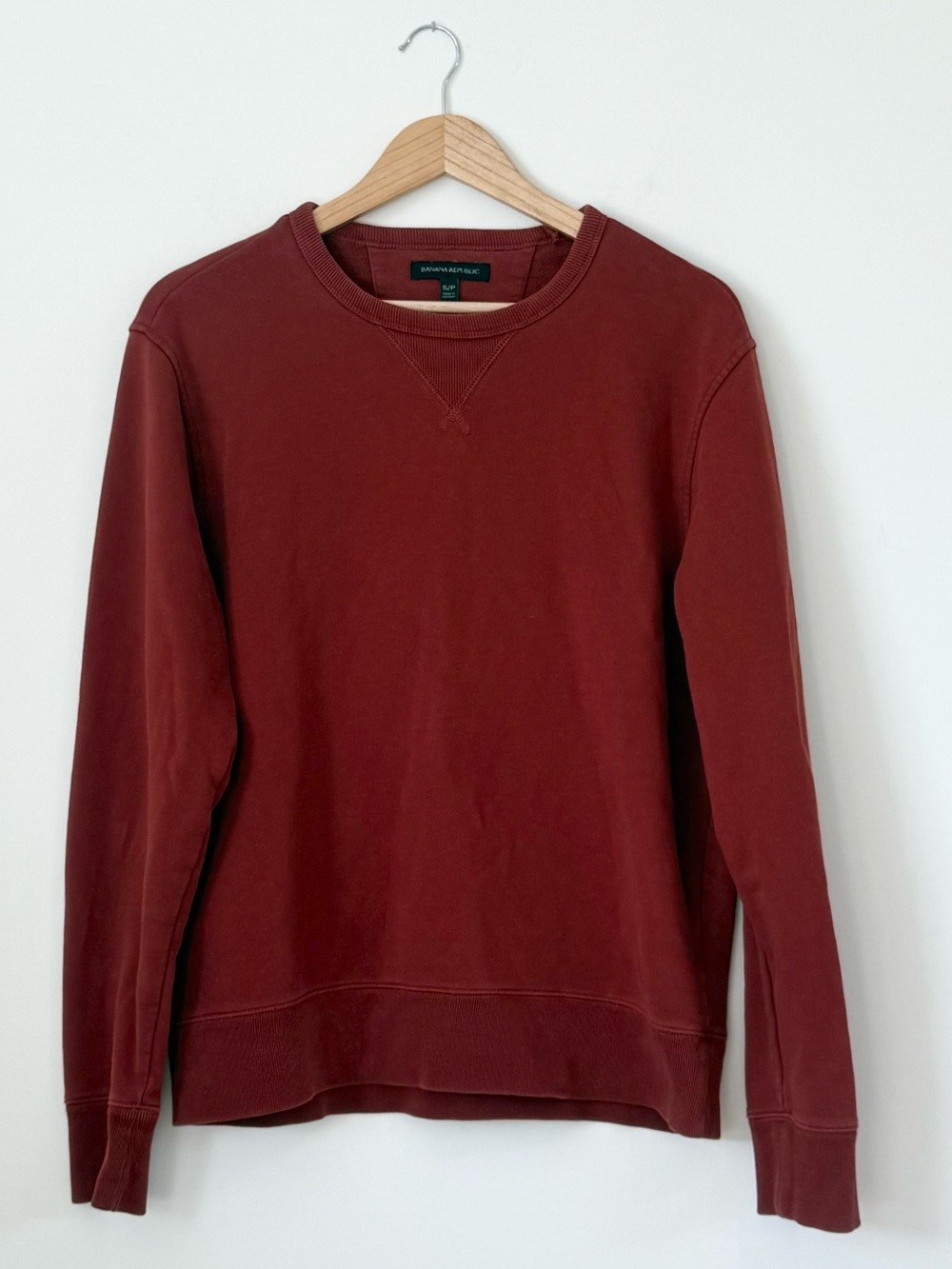 Banana Republic Men’s Crewneck Sweatshirt - Red Clay